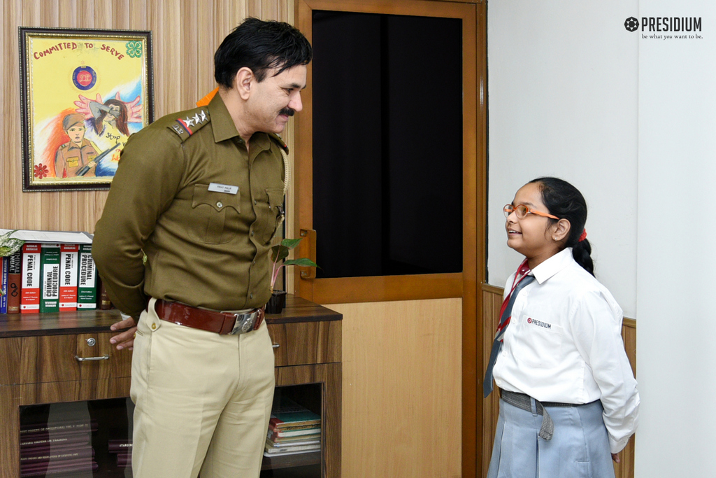 Presidium Punjabi Bagh, PRESIDIANS VISIT LOCAL POLICE STATION TO CELEBRATE APPRECIATION DAY